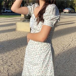 Floral mini dress
